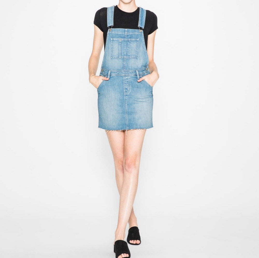 SILVER OVERALL DRESS